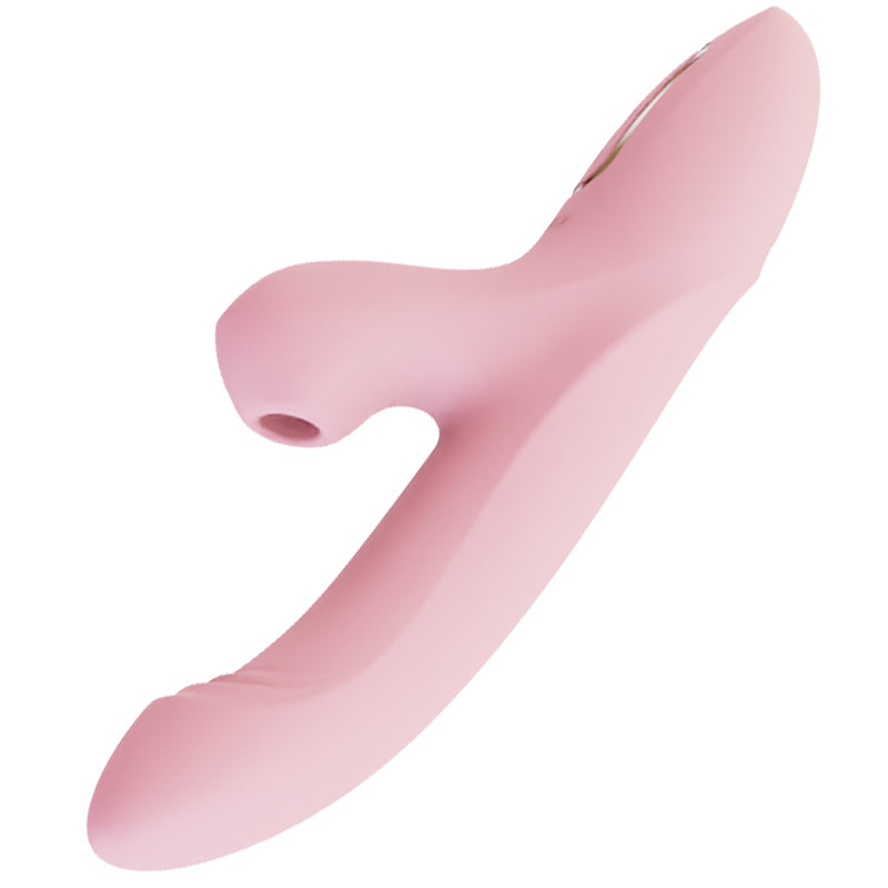 KISSTOY Katy Max Rotation & Suction Rabbit Vibrating Dildo-1