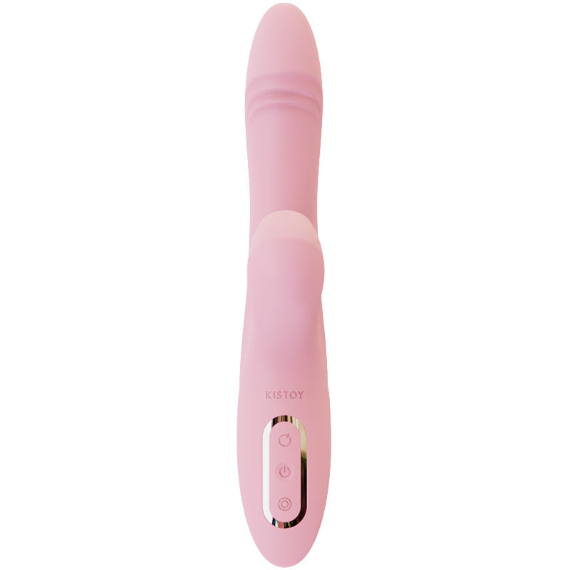 KISSTOY Katy Max Rotation & Suction Rabbit Vibrating Dildo-2