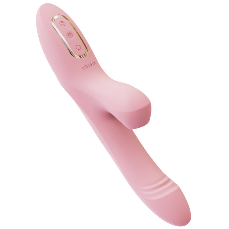 KISSTOY Katy Max Rotation & Suction Rabbit Vibrating Dildo-3