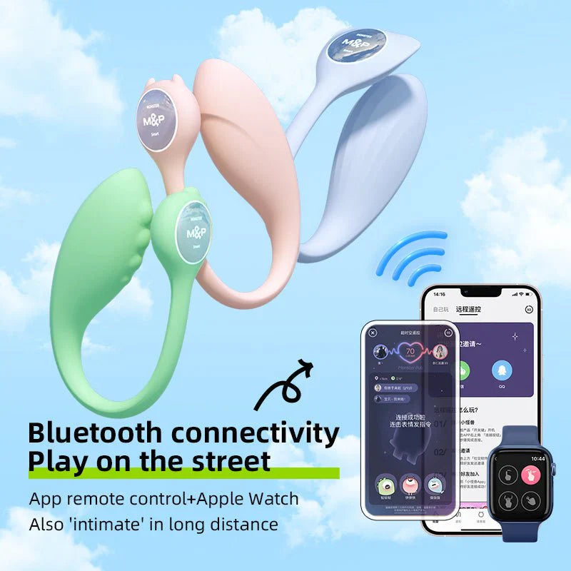 Monster Pub Smart Vibrating Egg App-Controlled - Doctor Whale