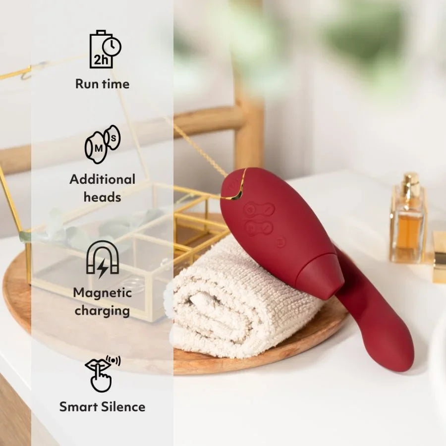 Womanizer Duo 2  Clit Sucking & G-Spot Vibrator