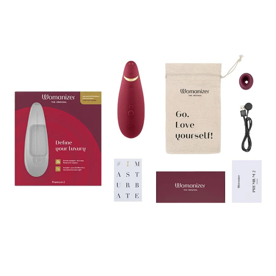 Womanizer Premium 2 Clitoral Sucking Vibrator