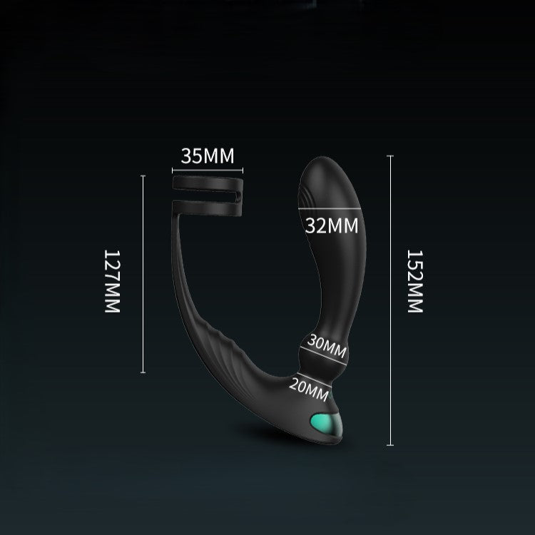 UEKOU Whale 2 Plus Prostate Massager with Cock Ring App Controlled