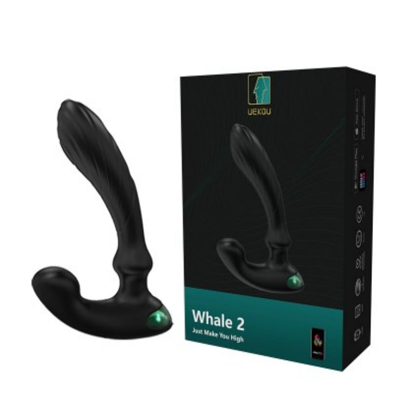 UEKOU Whale 2 Plus Prostate Massager with Cock Ring App Controlled